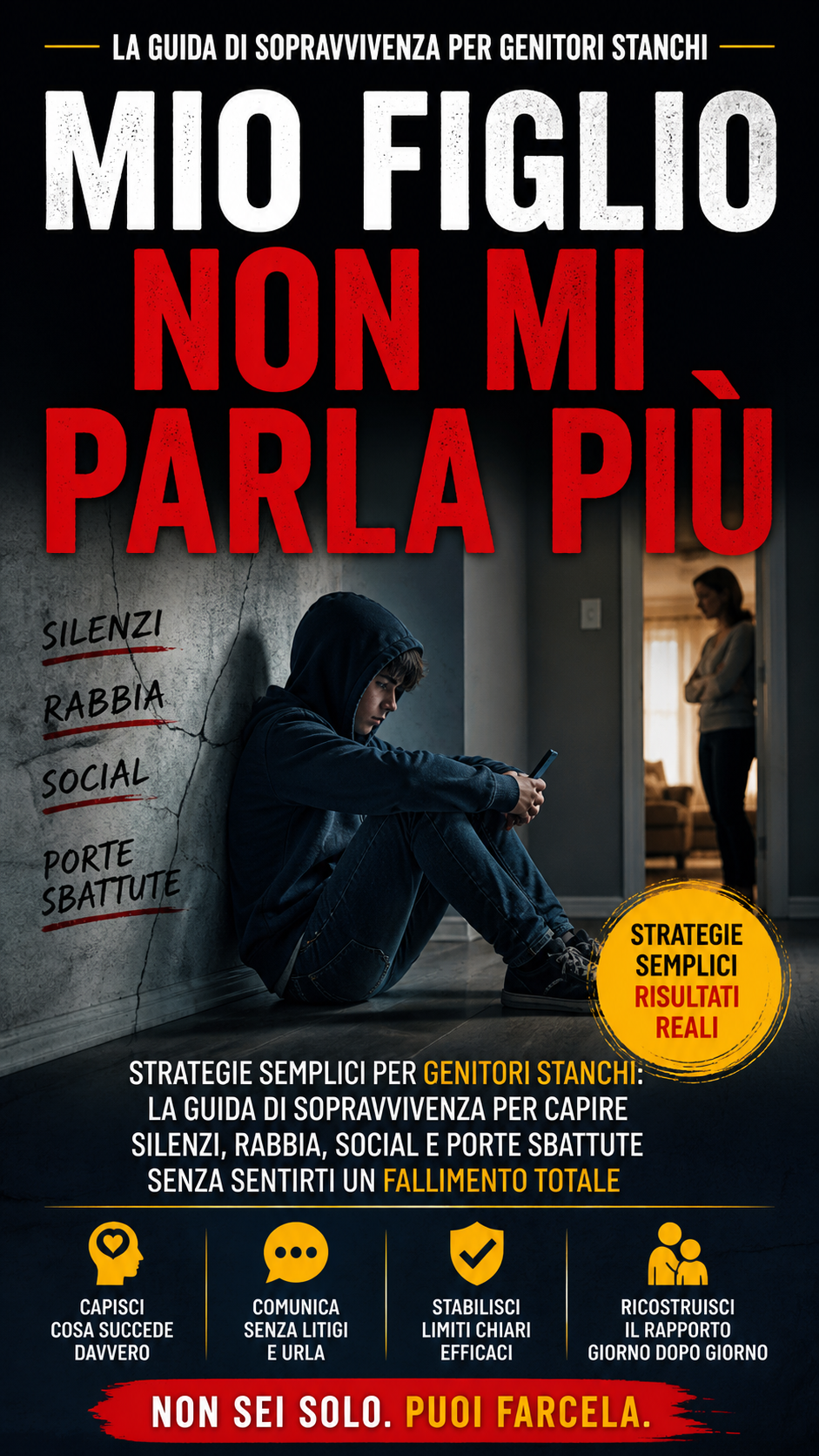 MIO FIGLIO NON MI PARLA PIU' - CAPIRLO. RAGGIUNGERLO. RITROVARSI.