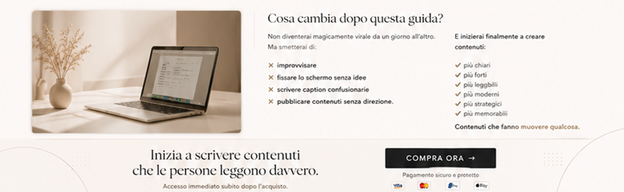 SCRIVI. COLPISCI. VENDI.  La guida moderna al copywriting social per creare post, reel e caption che aumentano engagement, fiducia e vendite senza sembrare una pubblicità.